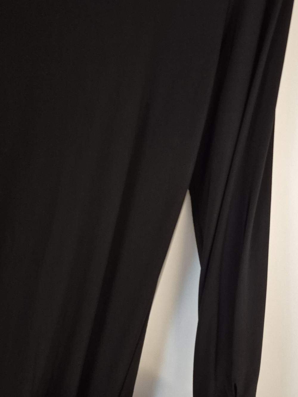 Joseph Ribkoff Black Long Sleeve Minimalist Top
